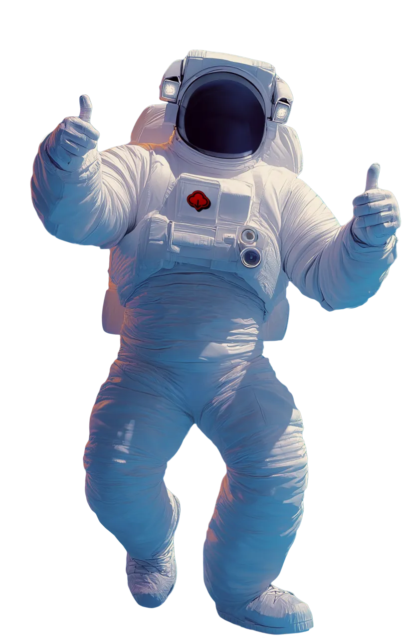 Astronaut illustration